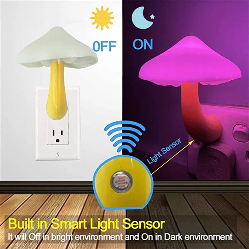 Mushroom LED Night Light